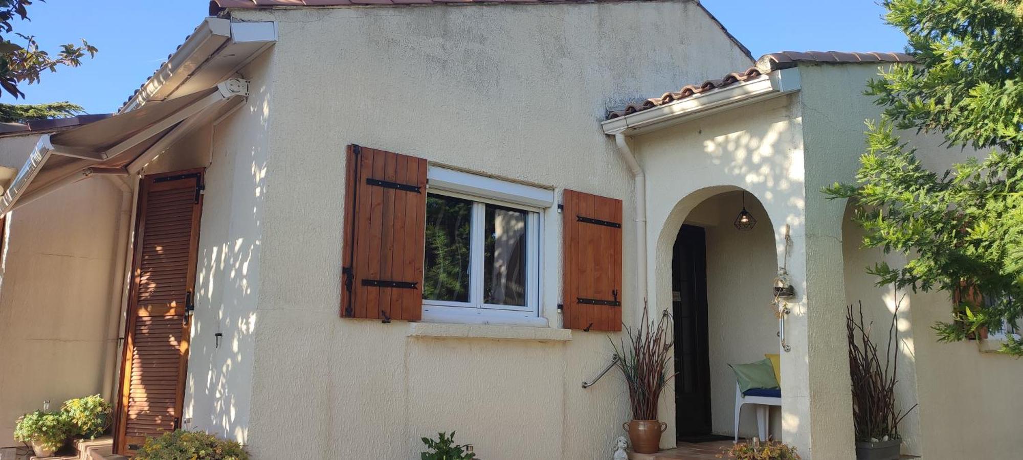Maison T2 Avec Petit Jardin Dans Impasse Calme Baillargues Exterior photo